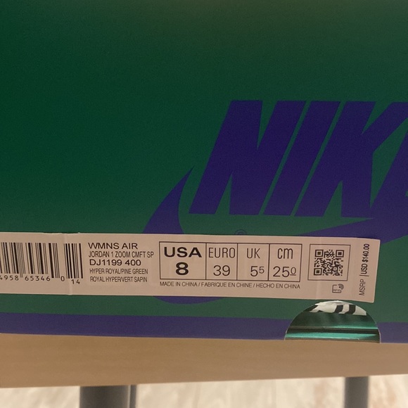 Air jordan 1 zoom woman’s - Picture 4 of 8